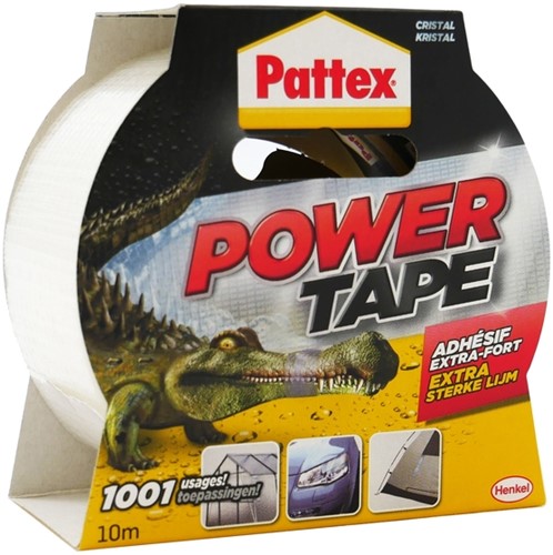 Plakband Pattex Powertape 50mmx10m transparant