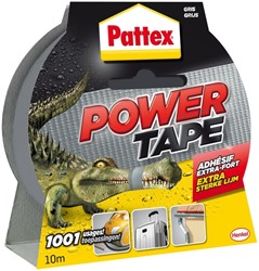 Plakband Pattex Powertape 50mmx10m grijs