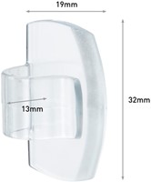 Bevestigingsstrip Command 3M 17017CLR kabelclips rond pk/4-2