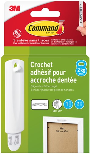 Bevestigingsstrip Command 3M 17040C 2,3kg