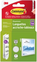 Bevestigingsstrip Command 3M 17201C 5.4kg wit