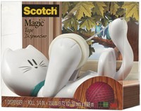 Plakbandhouder Scotch C31 kat + 1rol 19mmx7.5m, 19mmx8.89m wit-3
