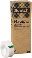 Plakband Scotch Magic 900 19mmx33m onzichtbaar mat