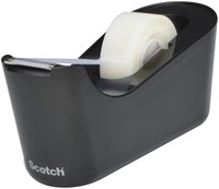 Plakbandhouder Scotch C18 met 1x 19mmx33m zwart-3
