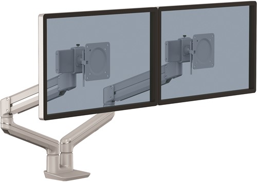 Monitorarm Fellowes Tallo dubbele arm zilver