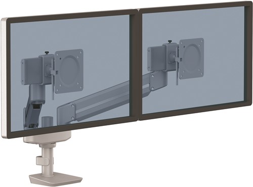 Monitorarm Fellowes Tallo compact dubbele arm zilver