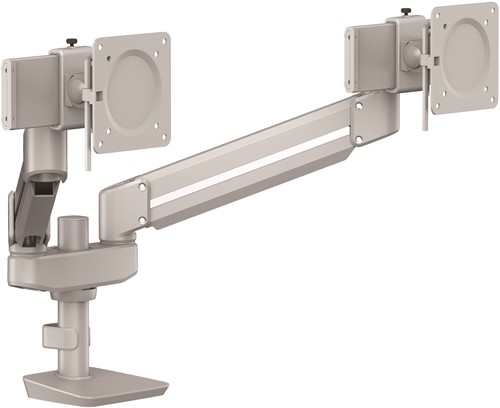 Monitorarm Fellowes Tallo compact dubbele arm zilver-2