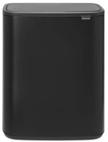 Afvalbak Brabantia Bo Touch Bin 60L mat zwart