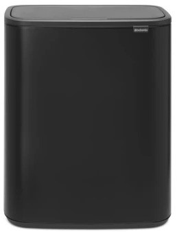 Afvalbak Brabantia Bo Touch Bin 60L mat zwart