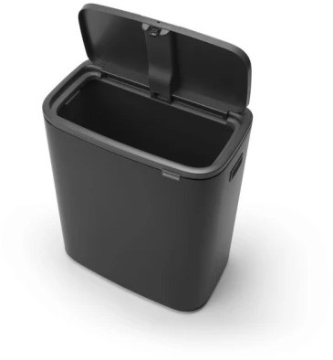 Afvalbak Brabantia Bo Touch Bin 60L mat zwart-2