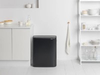 Afvalbak Brabantia Bo Touch Bin 60L mat zwart-3