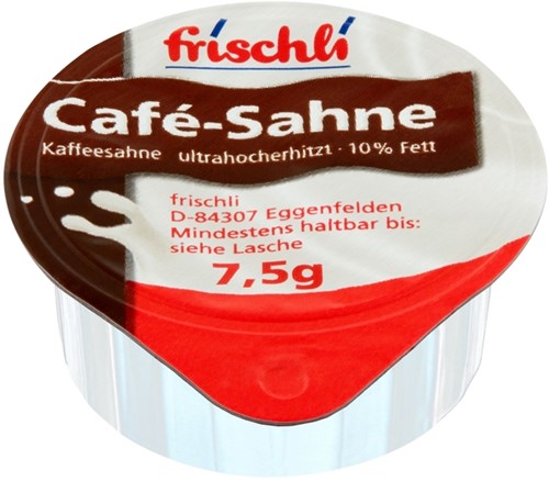 Koffiemelk Frischli halfvolle melk 7,5 gram 240 cups
