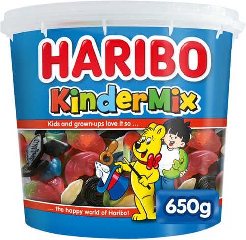 Kindermix Haribo box/650gram