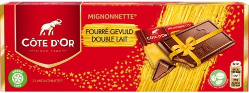 Chocolade Cote D'or 10gr Mignonnette Melk pk/24