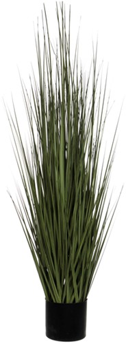 Kunst siergras 122cm exclusief pot groen