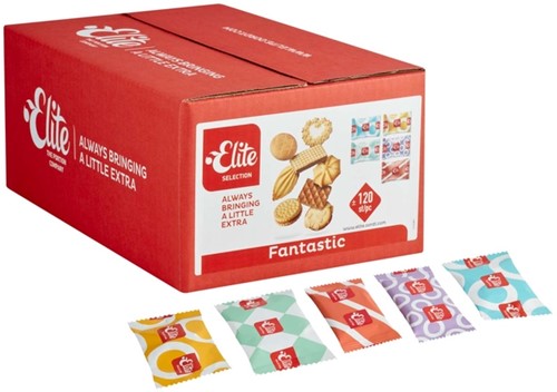Koekjes Elite fantastic assorti ds/120