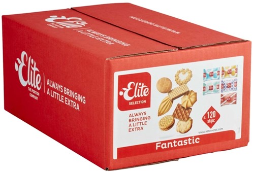 Koekjes Elite fantastic assorti ds/120-2