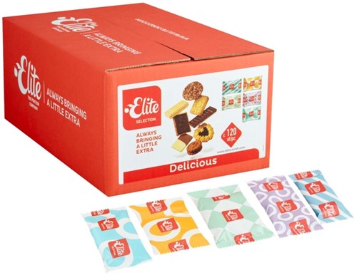 Koekjes Elite delicious assorti ds/120