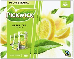 Thee Pickwick Groene Thee lemon 25x1.5gr.