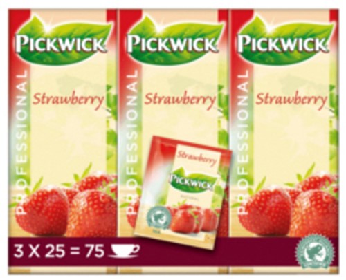 Thee Pickwick Aardbeien 25x1.5gr.