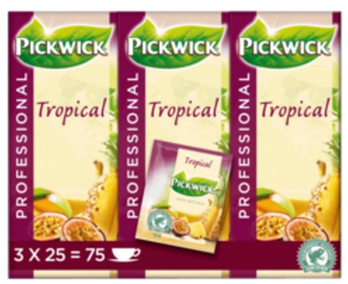 Thee Pickwick Tropische vruchten 25x1.5gr.