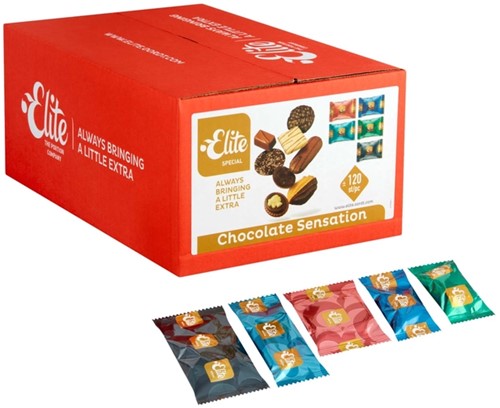 Koekmix Elite chocolate sensation assorti ds/120