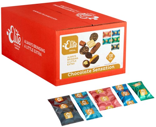 Koekmix Elite chocolate sensation assorti ds/120
