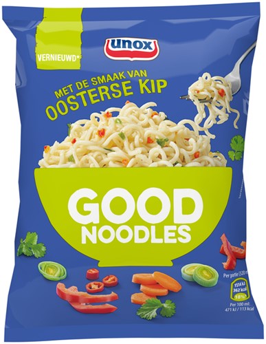 Unox good noodles oosterse kip ds/11zakjes