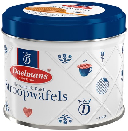 Stroopwafels in blik Daelmans blik/8-2