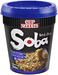 Nissin Soba Noodles yakitori cup doos/8