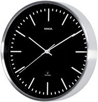 Wandklok Maul Fly Ø 30.5cm zwart/aluminium-2