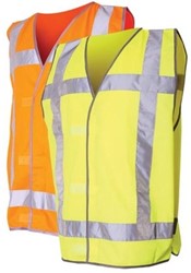 Veiligheidsvest Wiltec QW3 RWS fluor geel