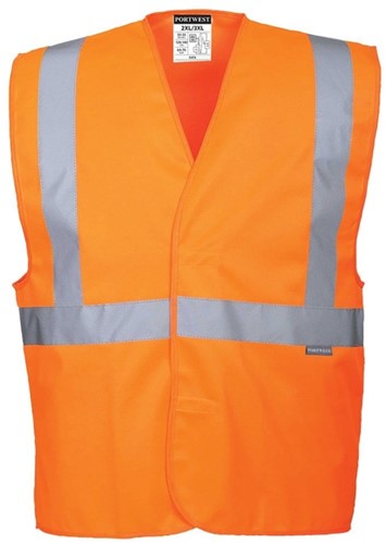 Veiligheidsvest Portwest C472 fluor oranje