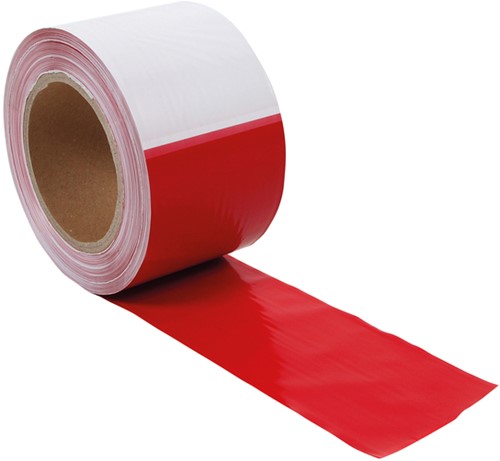 Signalisatielint 250 meter rood/wit