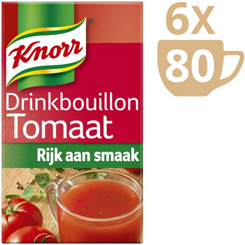 Knorr drinkbouillon tomaat ds/80 zakjes-2