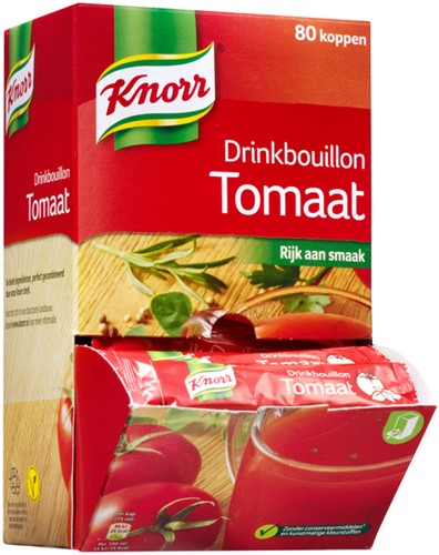 Knorr drinkbouillon tomaat ds/80 zakjes-3