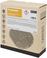 Urinoirmatje geurend Citrus Mango transparant/lichtgrijs-2
