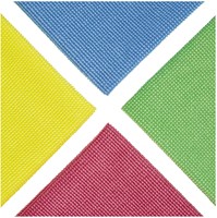 Microvezeldoek 3M Scotch Brite essential 2012 rood pak/10-2