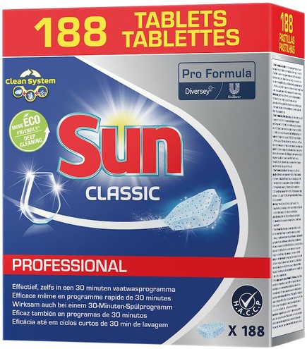 Vaatwastabletten Sun Professional Classic ds/188
