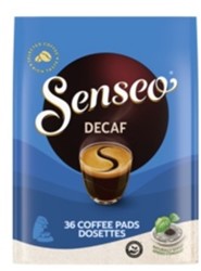 Koffiepads D.E. Senseo Decafe pk/36