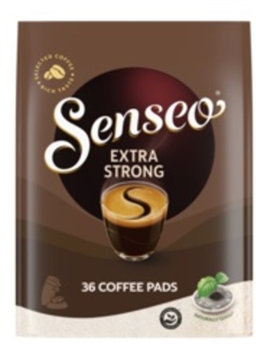 Koffiepads D.E. Senseo extra dark pk/36