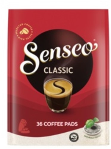 Koffiepads D.E. Senseo Regular pk/36