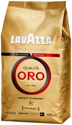 Koffie Lavazza bonen Qualita Oro pak/1000 gram