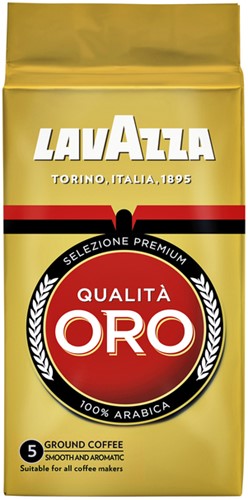 Koffie Lavazza gemalen Qualita Oro pak/250 gram