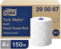 Handdoekrol Tork H1 2-laags Advanced 290067 ds/6rol