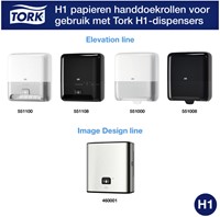 Handdoekrol Tork H1 2-laags Advanced 290067 ds/6rol-3