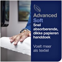 Handdoekrol Tork H1 2-laags Advanced 290067 ds/6rol-3