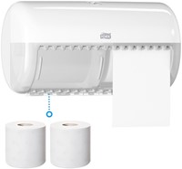 Dispenser Tork T4 557000 toiletpapierdispenser wit-2