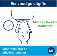 Poetsdoekroldispenser Tork M1 mini 558000-2