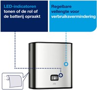 Handdoekdispenser Tork Matic H1 460001 sensor RVS-3